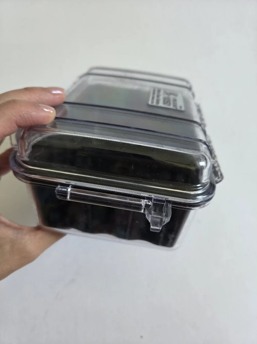Pelican 1050 Micro Case series clear black liner